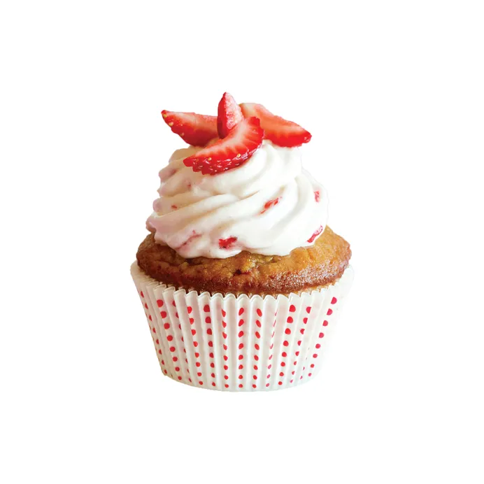 strawberry-vanilla-cupcake